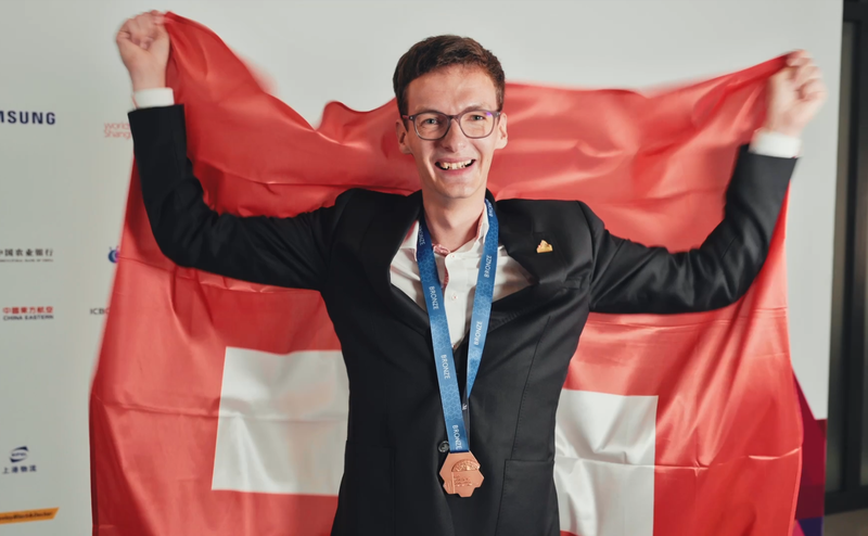 Von den SwissSkills aufs WM-Podest: Bronze für Andrin Kästli