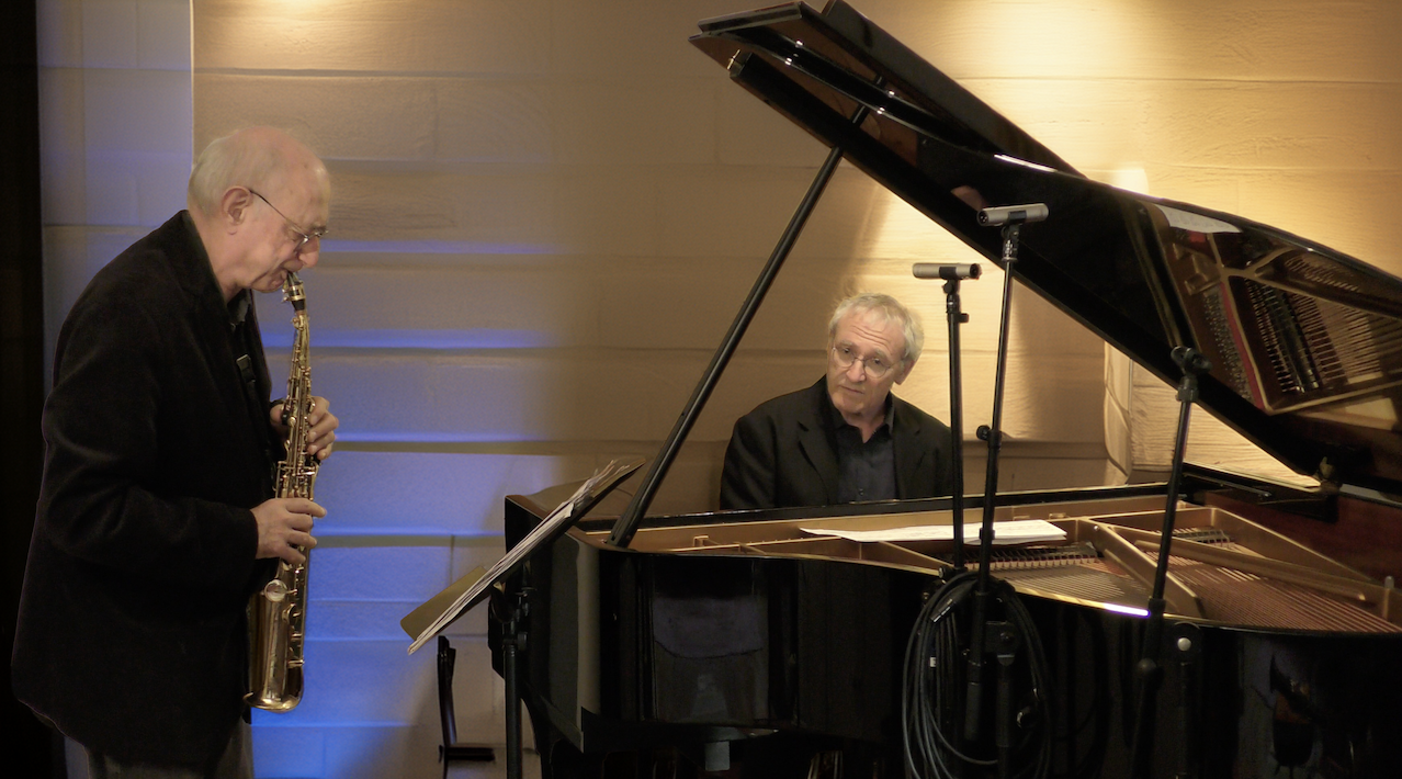 Witek Kornacki, Saxofon und Felix Huber, Piano