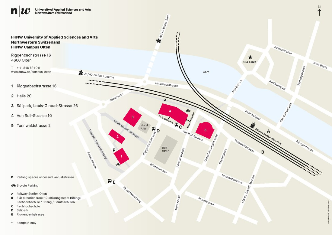 Campus Map Olten